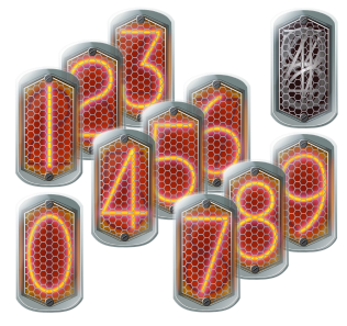 Nixie - digitron
